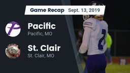 Recap: Pacific  vs. St. Clair  2019