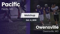 Matchup: Pacific vs. Owensville  2019
