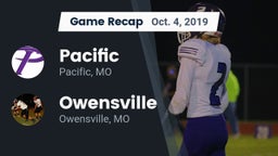 Recap: Pacific  vs. Owensville  2019