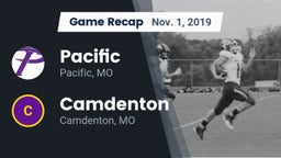 Recap: Pacific  vs. Camdenton  2019