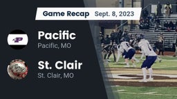 Recap: Pacific  vs. St. Clair  2023