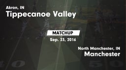 Matchup: Tippecanoe Valley vs. Manchester  2016