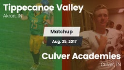 Matchup: Tippecanoe Valley vs. Culver Academies 2017