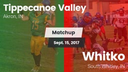 Matchup: Tippecanoe Valley vs. Whitko  2017
