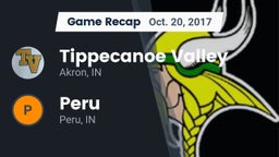 Recap: Tippecanoe Valley  vs. Peru  2017