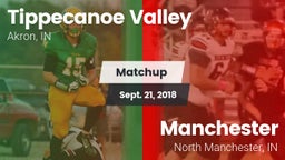 Matchup: Tippecanoe Valley vs. Manchester  2018
