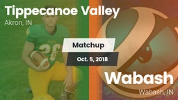 Matchup: Tippecanoe Valley vs. Wabash  2018