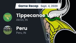 Recap: Tippecanoe Valley  vs. Peru  2020