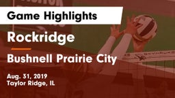Rockridge  vs Bushnell Prairie City Game Highlights - Aug. 31, 2019