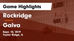 Rockridge  vs Galva Game Highlights - Sept. 10, 2019