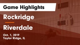 Rockridge  vs Riverdale  Game Highlights - Oct. 1, 2019