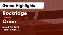 Rockridge  vs Orion  Game Highlights - March 23, 2021