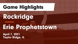 Rockridge  vs Erie Prophetstown Game Highlights - April 7, 2021