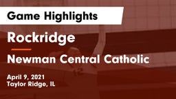 Rockridge  vs Newman Central Catholic  Game Highlights - April 9, 2021