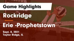 Rockridge  vs Erie -Prophetstown Game Highlights - Sept. 8, 2021