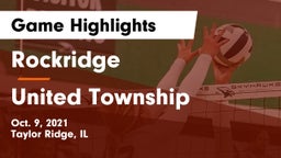 Rockridge  vs United Township Game Highlights - Oct. 9, 2021