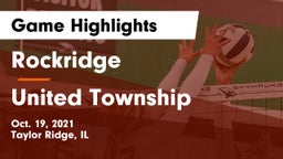 Rockridge  vs United Township Game Highlights - Oct. 19, 2021