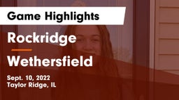 Rockridge  vs Wethersfield  Game Highlights - Sept. 10, 2022