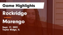 Rockridge  vs Marengo  Game Highlights - Sept. 17, 2022