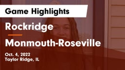 Rockridge  vs Monmouth-Roseville  Game Highlights - Oct. 4, 2022