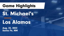 St. Michael's  vs Los Alamos  Game Highlights - Aug. 23, 2022