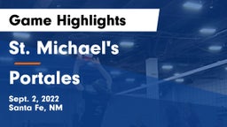 St. Michael's  vs Portales  Game Highlights - Sept. 2, 2022