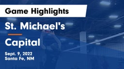 St. Michael's  vs Capital Game Highlights - Sept. 9, 2022