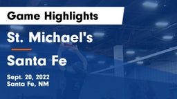 St. Michael's  vs Santa Fe  Game Highlights - Sept. 20, 2022