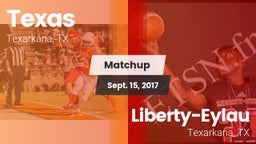Matchup: Texas vs. Liberty-Eylau  2017