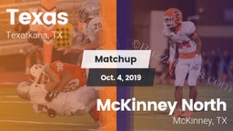 Matchup: Texas vs. McKinney North  2019