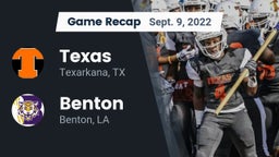 Recap: Texas  vs. Benton  2022