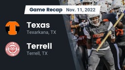 Recap: Texas  vs. Terrell  2022