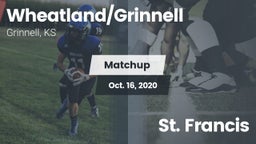 Matchup: Wheatland/Grinnell vs. St. Francis 2020