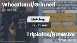 Matchup: Wheatland/Grinnell vs. Triplains/Brewster  2020