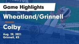 Wheatland/Grinnell vs Colby  Game Highlights - Aug. 28, 2021