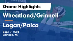 Wheatland/Grinnell vs Logan/Palco Game Highlights - Sept. 7, 2021