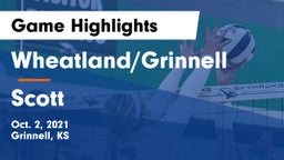 Wheatland/Grinnell vs Scott  Game Highlights - Oct. 2, 2021