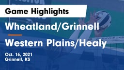 Wheatland/Grinnell vs Western Plains/Healy Game Highlights - Oct. 16, 2021