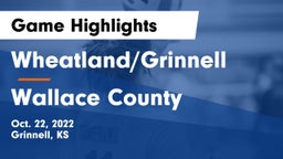 Wheatland/Grinnell vs Wallace County Game Highlights - Oct. 22, 2022