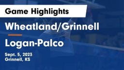Wheatland/Grinnell vs Logan-Palco Game Highlights - Sept. 5, 2023