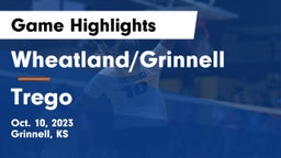 Wheatland/Grinnell vs Trego  Game Highlights - Oct. 10, 2023
