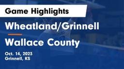 Wheatland/Grinnell vs Wallace County  Game Highlights - Oct. 14, 2023