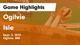 Ogilvie  vs Isle  Game Highlights - Sept. 5, 2019