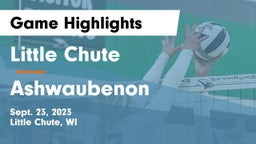 Little Chute  vs Ashwaubenon  Game Highlights - Sept. 23, 2023