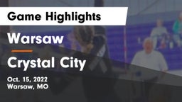 Warsaw  vs Crystal City  Game Highlights - Oct. 15, 2022