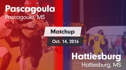 Matchup: Pascagoula vs. Hattiesburg  2016