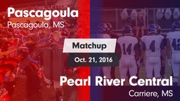 Matchup: Pascagoula vs. Pearl River Central  2016