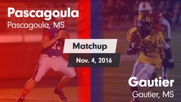 Matchup: Pascagoula vs. Gautier  2016