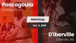 Matchup: Pascagoula vs. D'Iberville  2018