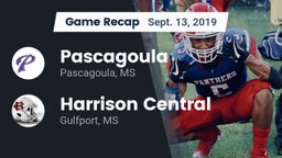Recap: Pascagoula  vs. Harrison Central  2019